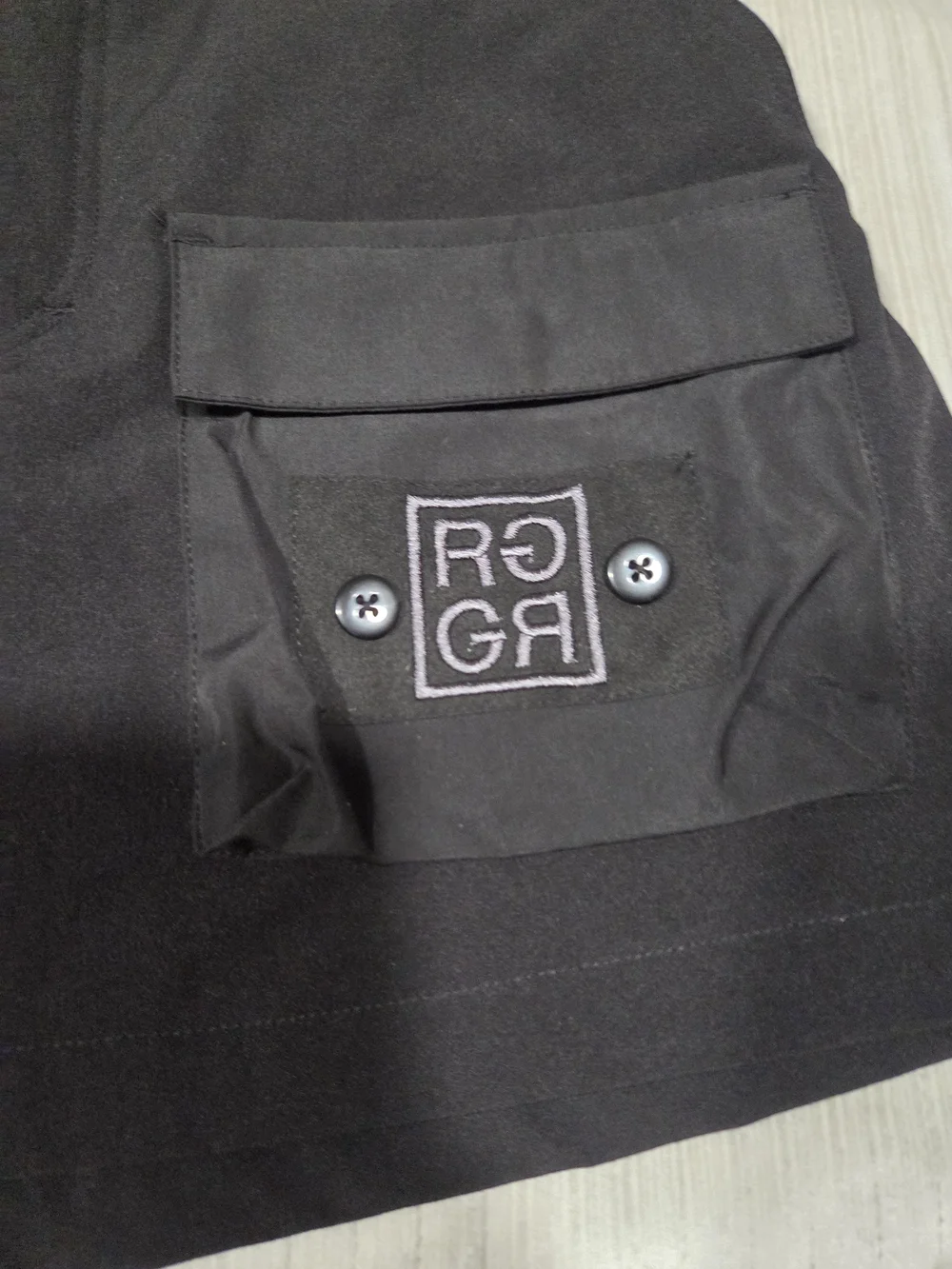 RUFFLOG Hyper Stretch Golf Skirt in Black
